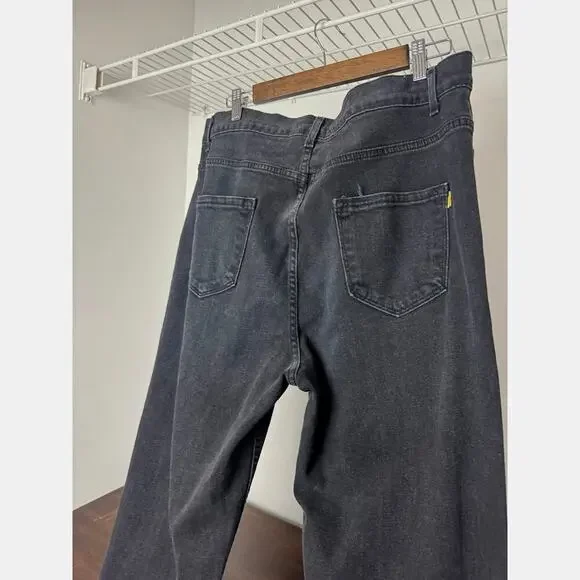 Vibrant m.i.u. Black Denim Jeans Distressed Jeans 3X (20) - Picture 6 of 8